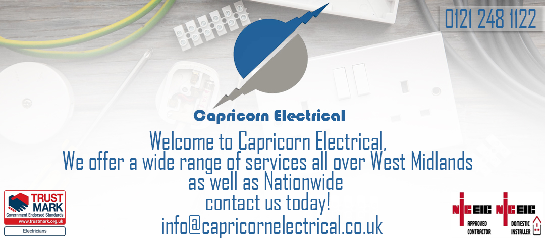 Capricorn Electrical website photo