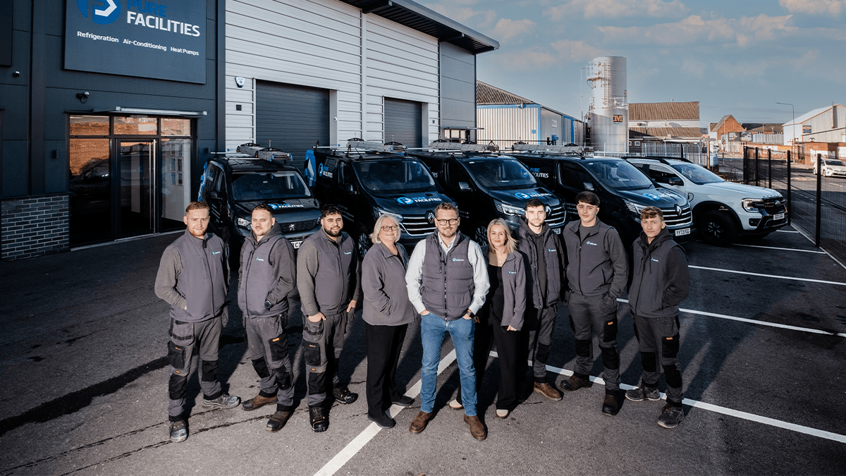 Pure Facilities Group website photo