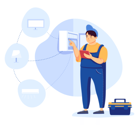 Britannia Electrcial and Air Conditioning website photo