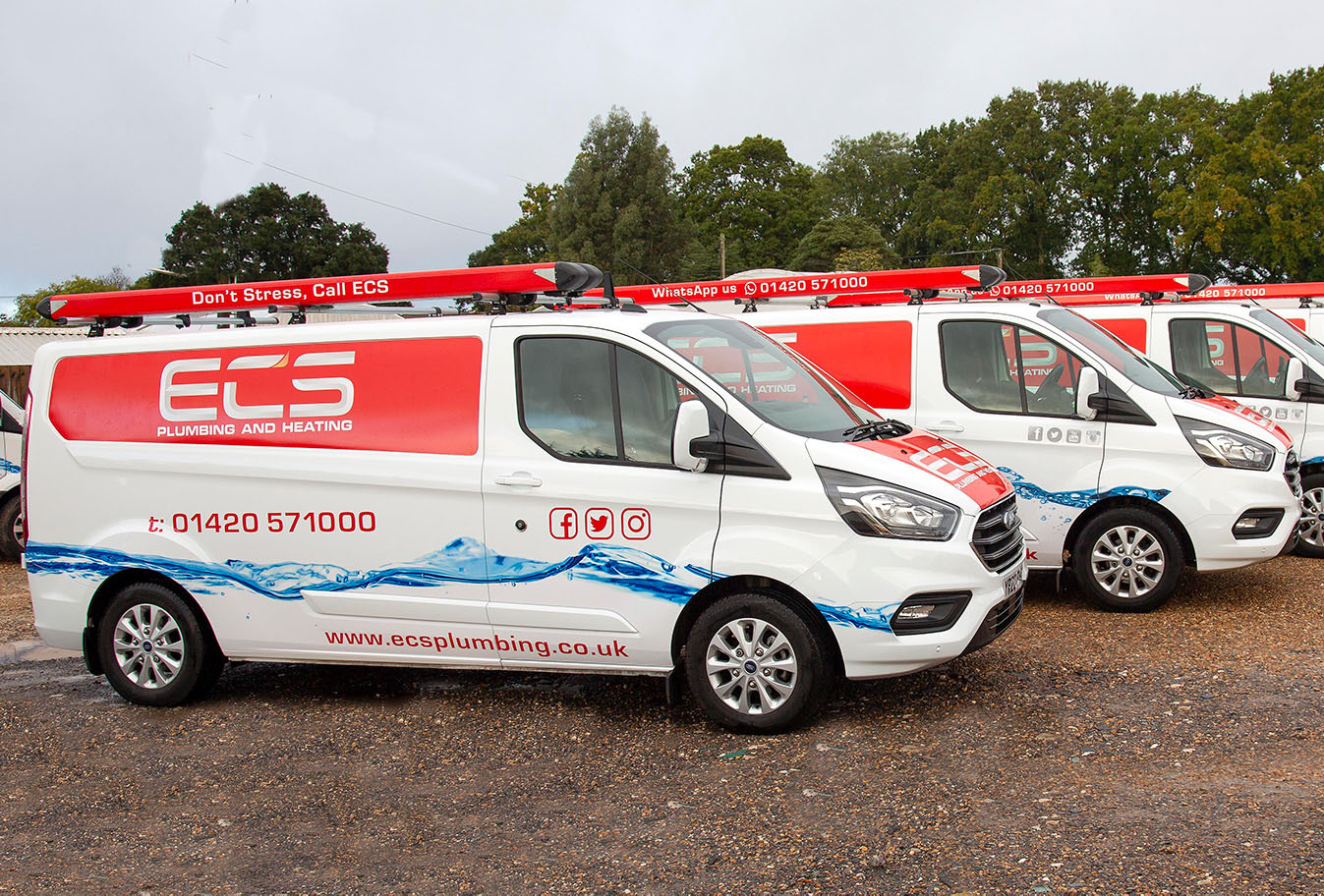 ECS Plumbing & Heating Ltd website photo