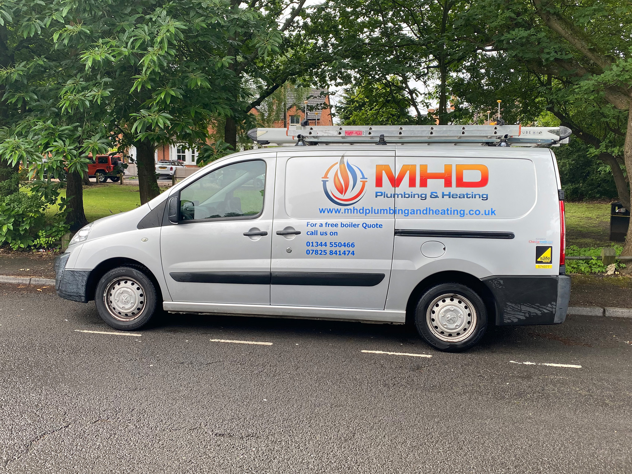 MHD Plumbing and Heating website photo