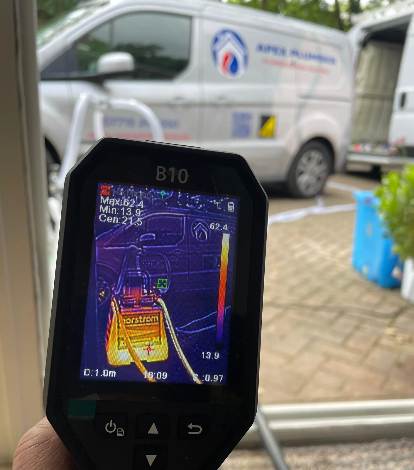 Apex plumber Ltd website photo