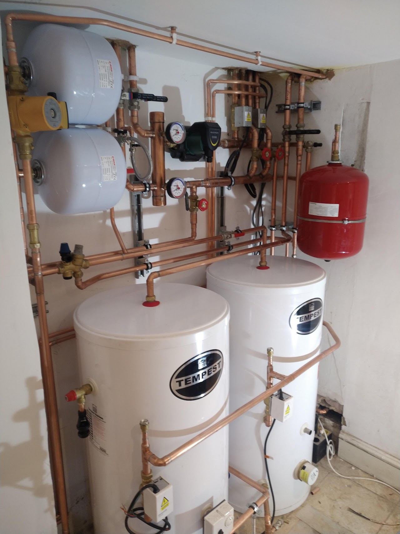 Griffin plumbing and building Servi website photo