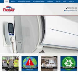 Fostair Ltd -  Andrew Foster website photo