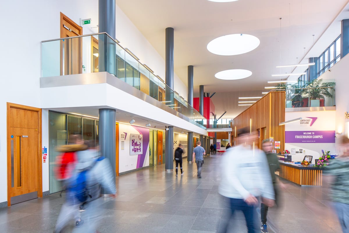 North East Scotland College website photo
