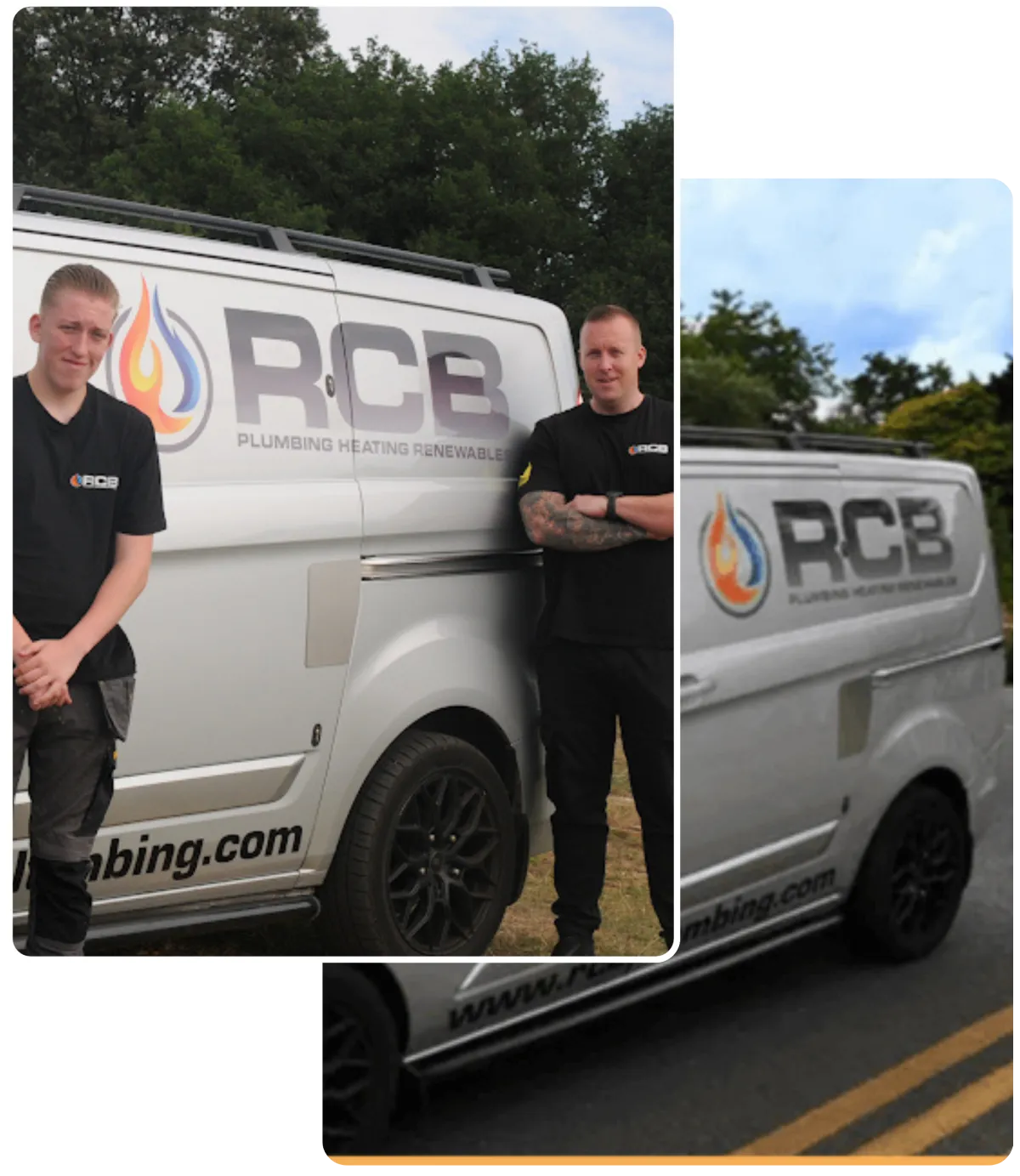 RCB Plumbing ltd website photo