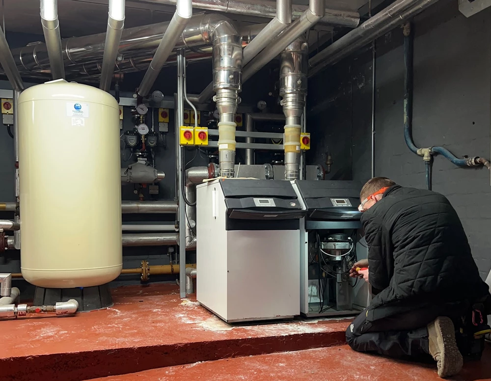 Oncore Specialist Heating Ltd website photo