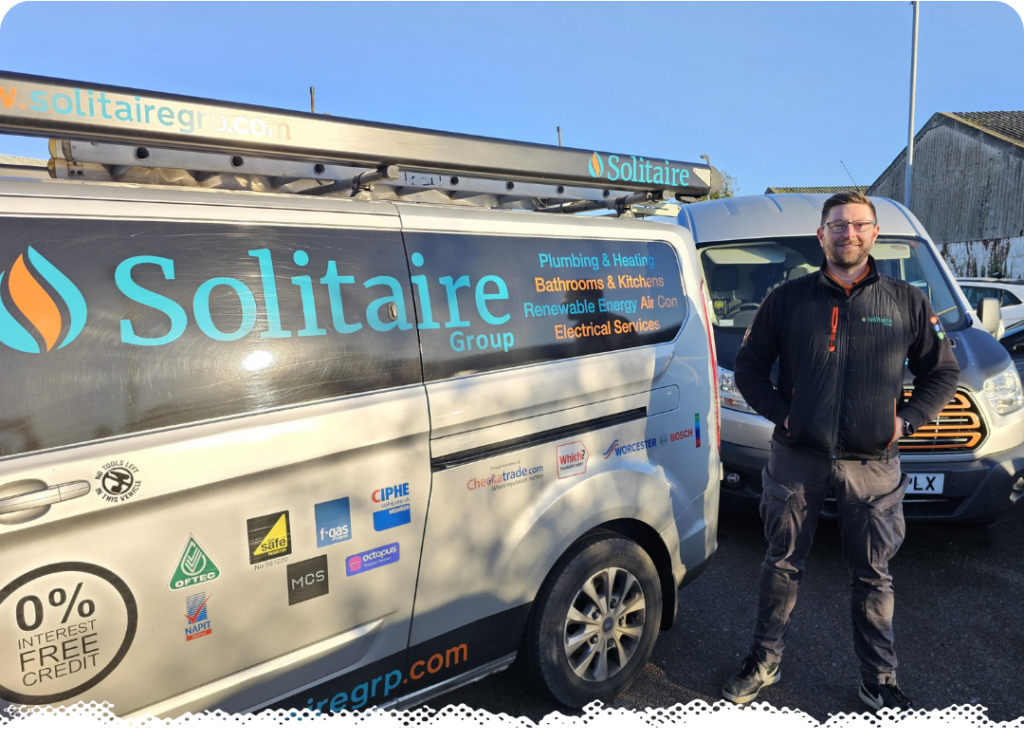 Solitaire Plumbing and Heating Ltd website photo