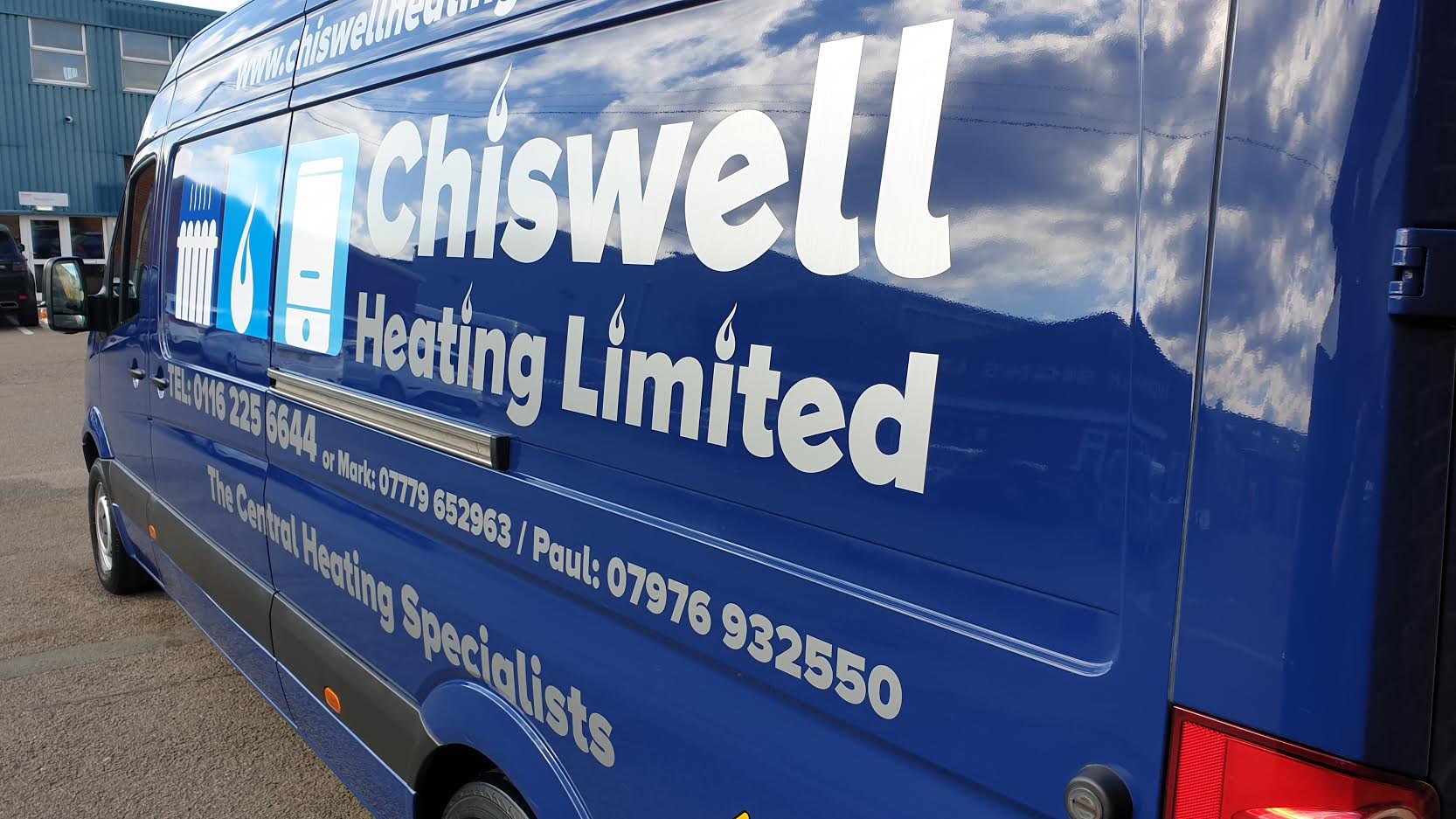 Chiswell Heating Limited website photo