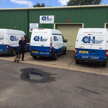 CH Air & Pump Services Ltd website photo