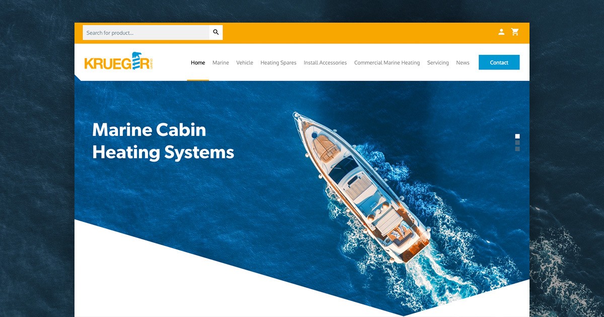 Krueger Limited website photo