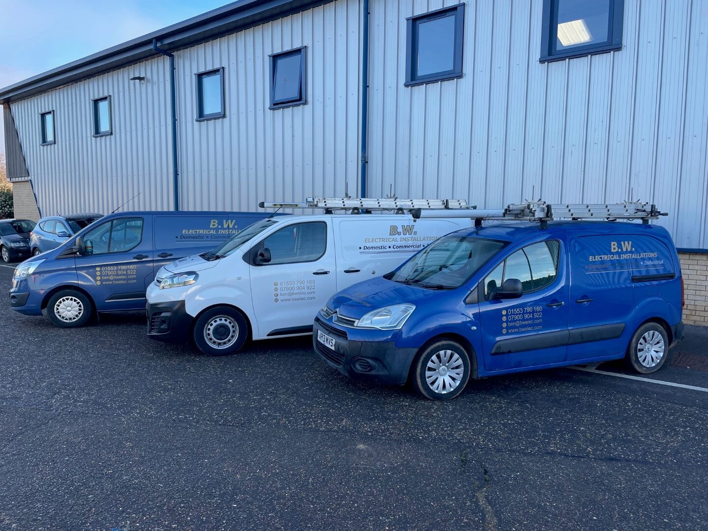 BW Electrical Installation ltd website photo